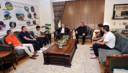 Mustafa Çiğdem’den Başkan Yalçın’a ziyaret