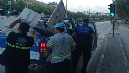 Nilüfer’de görsel kirliliğe geçit yok