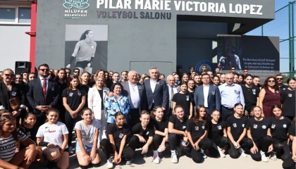 Nilüfer’de voleybolcu Lopez vefatının yıl dönümünde anıldı