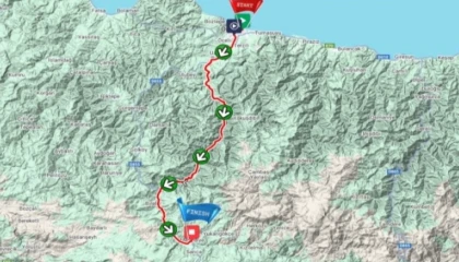 Ordu’da uluslararası bisiklet heyecanı