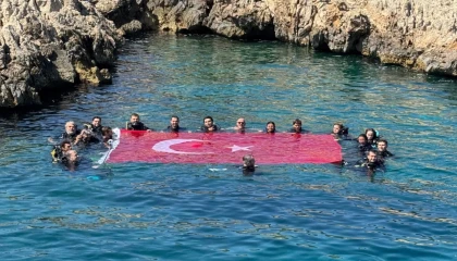Saros Körfezi’nde zafer dalışı