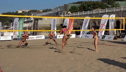 Şile Ayazma Plajı’nda 3. Marin Beach Voleybol coşkusu