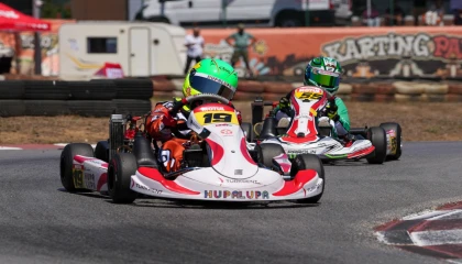 Tuzla Karting Park’ta büyük çekişme yaşandı