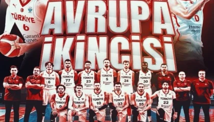 12 Dev Adam Avrupa ikincisi oldu! Tebrikler peş peşe geldi