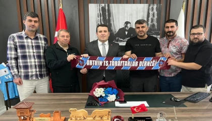Artvin Trabzonspor Taraftarları’ndan Başsavcı Çalış’a ziyaret
