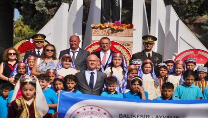 Balıkesir Ayvalık’ta kurtuluşun 103. yıl coşkusu