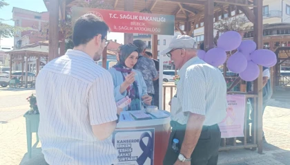 Bilecik’te Halk Sağlığı haftasında bilinçlendirme etkinliği
