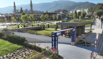 Bursa Hanlar bölgesini ziyaret edenlere büyük kolaylık