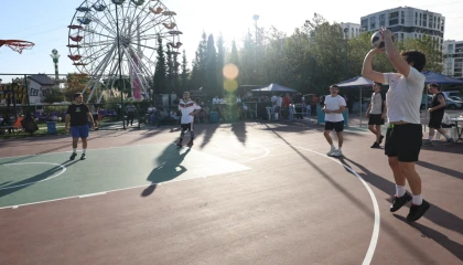 Bursa Nilüfer’de potada 3x3 heyecanı