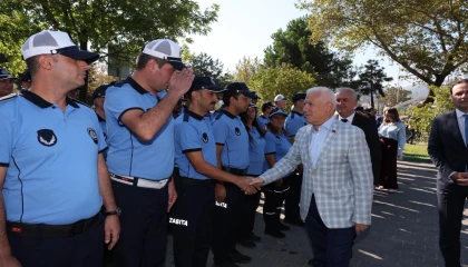 Bursa’da Başkan Bozbey’den Zabıta’ya ’yanınızdayım’ güvencesi