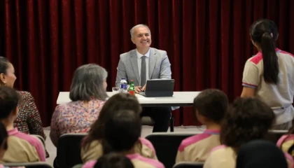 Bursa’da gençler davet etti, Başkan Taban geldi!