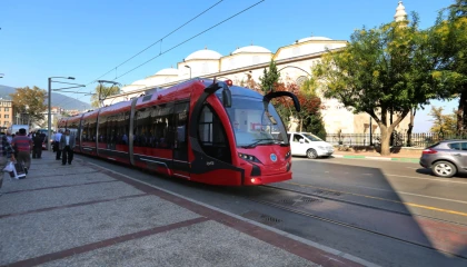 Bursa’da T1 tramvayına zorunlu ara!