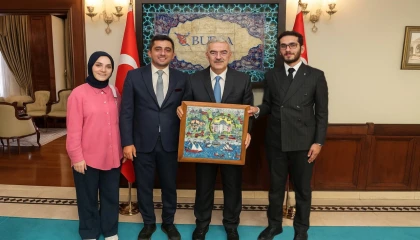 Bursa’da TRESGED’den Vali Ayyıldız’a ziyaret