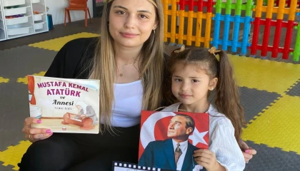 Efes Selçuklu’da miniklere anlamlı ders: Dersimiz Atatürk