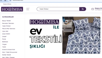 Ev tekstili pazaryeri platformu HOMİMBA açıldı