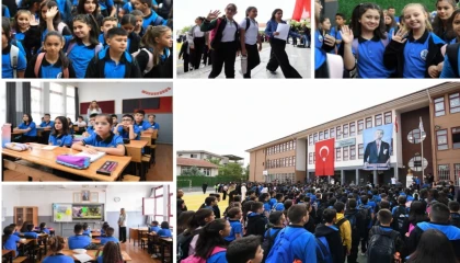 İlk ders ’yeşil vatan’ temasıyla başladı