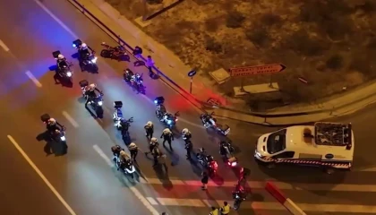İstanbul’da tehlikeli motosiklet sürücülerine operasyon