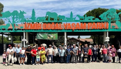 İzmir Ödemişli afetzedelere moral gezisi