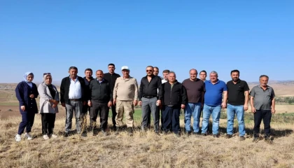 Kayseri Şeker’de sezonun ilk panca hasadı sevinci