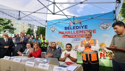 Kayseri Talas’ta hizmet seferberliği