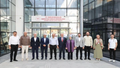 Kocaeli Gebze’de sağlık çalışanlarına teşekkür ziyareti
