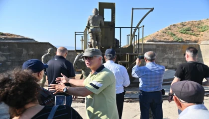 Manisalı gazi ve şehit yakınları Çanakkale’de tarihi soludu