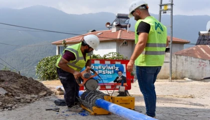Mersin’de su altyapısı güçleniyor