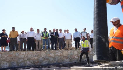 Muğla Milas’ta Gökbel’e çok amaçlı sosyal alan temeli
