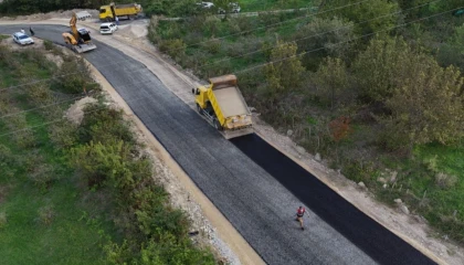 Ordu’da asfalt seferberliği sürüyor