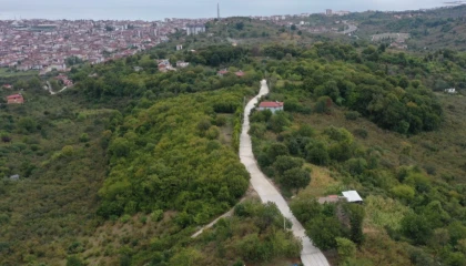 Ordu’da Döşemedibi-Bayramca yolu betonla güçleniyor