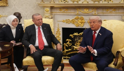 Oval Ofis’te beklenen görüşme gerçekleşti... Trump’tan Erdoğan’a ’lider’ övgüsü