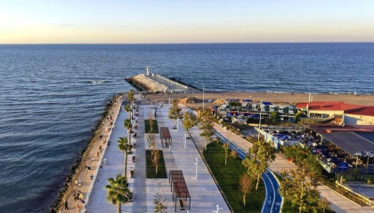 Sakarya’da gün batımı seyir noktasında proje tamam
