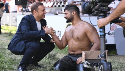 Tarihi Elmalı Güreşlerinde Balıkesir rüzgârı