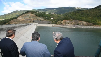 Trabzon’da su güvenliği için gölet atağı