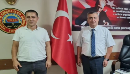 TÜED Bursa Şubesi’nde emeklilerin sorunları tartışıldı