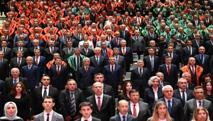 Yeni adli yıl törenle açıldı: Adalet, devletimizin temeli