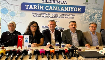 Yıldırım’dan Bursa’nın tarihi kimliğine vurgu... Setbaşı-Yeşil-Emirsultan aksı canlanıyor