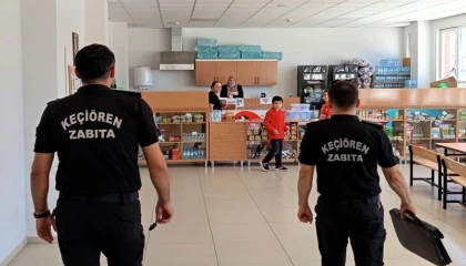 Ankara Keçiören’de okul kantinlerine sıkı denetim