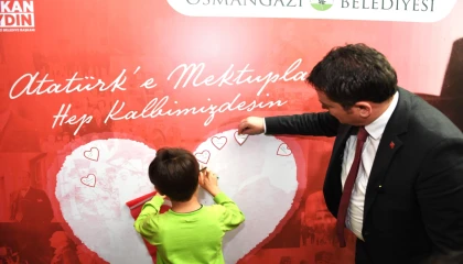 Atatürk’e en güzel mektuplar Osmangazi’den yazıldı