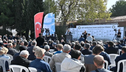 Balıkesir’de süt üreticisine soğuk zincir desteği
