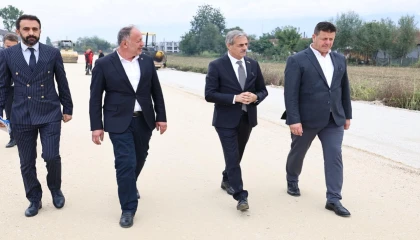 Başkan Alemdar Akyazı’da yatırımları inceledi