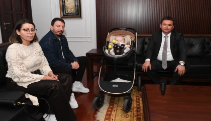 Başkan Aydın’dan SMA hastası Çağan Ata Baran’a destek çağrısı