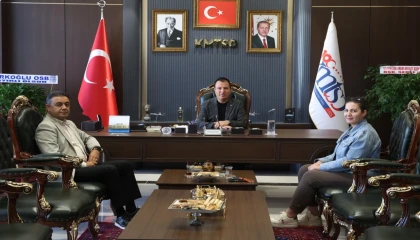 Başkan Çiçek’ten KMTSO Başkanı Buluntu’ya ziyaret