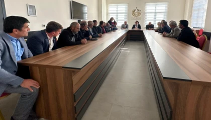 Bilecik Pazaryeri’nde muhtarlarla buluşma