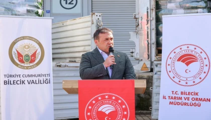 Bilecik’te 901 çiftçiye 508 bin kilogram tohum desteği