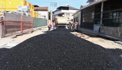 Bursa Osmangazi’de 9 ayda 29 bin ton asfalt yaması