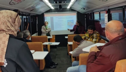 Bursa’da otobüs şoförlerine farkındalık eğitimi