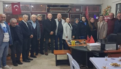 CHP adayı Pamukçu’ya Pazaryeri’nde tam kadro karşılama