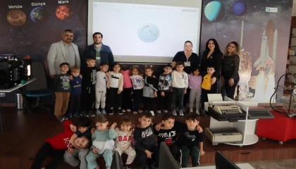 Çınar Çocuk Evleri öğrencileri 3D teknolojiyi deneyimledi