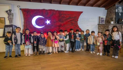 Çocuklar ve kadınlar Cumhuriyet ruhu ile Belkahve’de buluştu